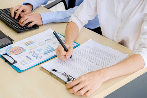 Analyzing financial data